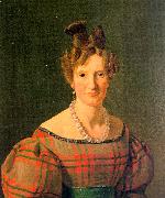 Constantin Hansen Portrait of Caroline Sophie Moller Germany oil painting reproduction